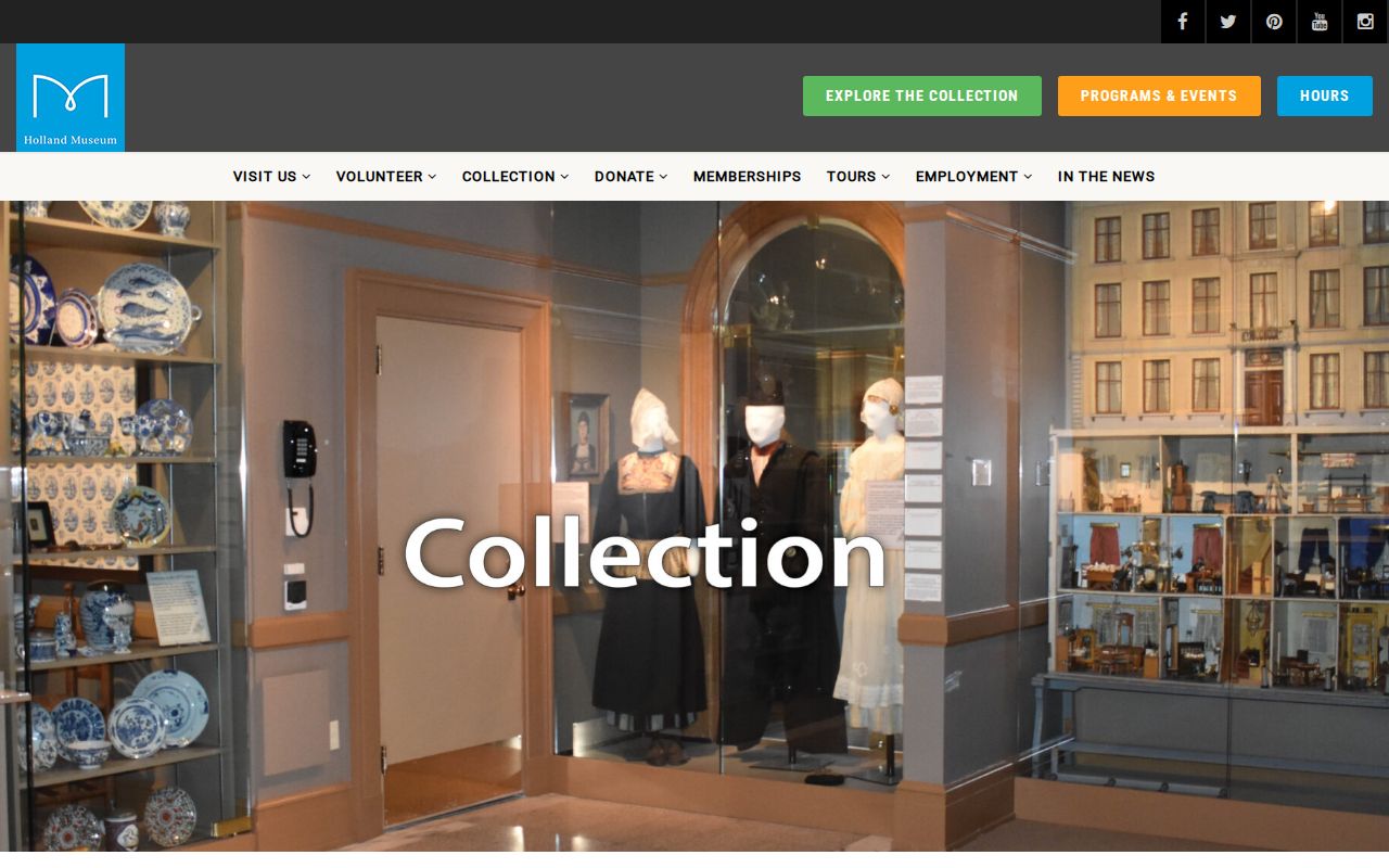 Holland city directory related collections at Holland Museum